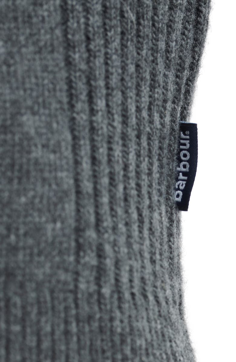 Barbour Holden Wool Pullover, Alternate, color, Mid Grey Marl
