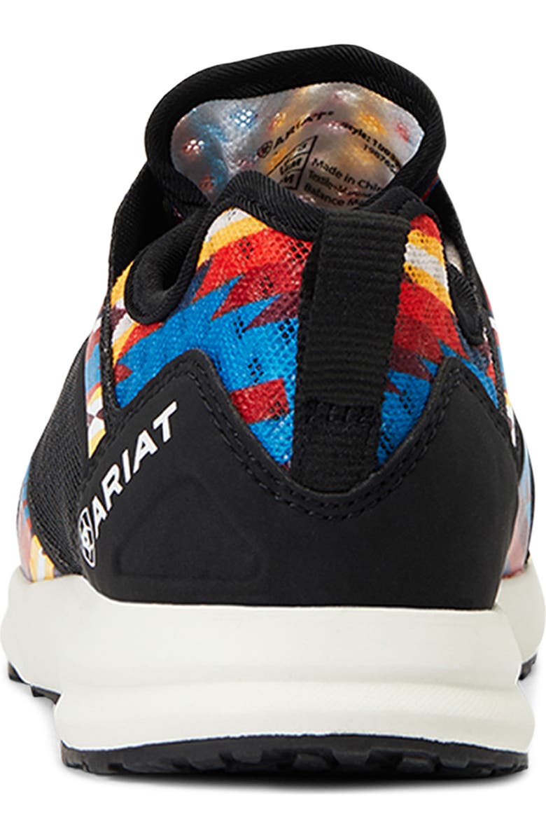 Ariat Fuse Low Top Sneaker, Alternate, color, Blue Geo Print