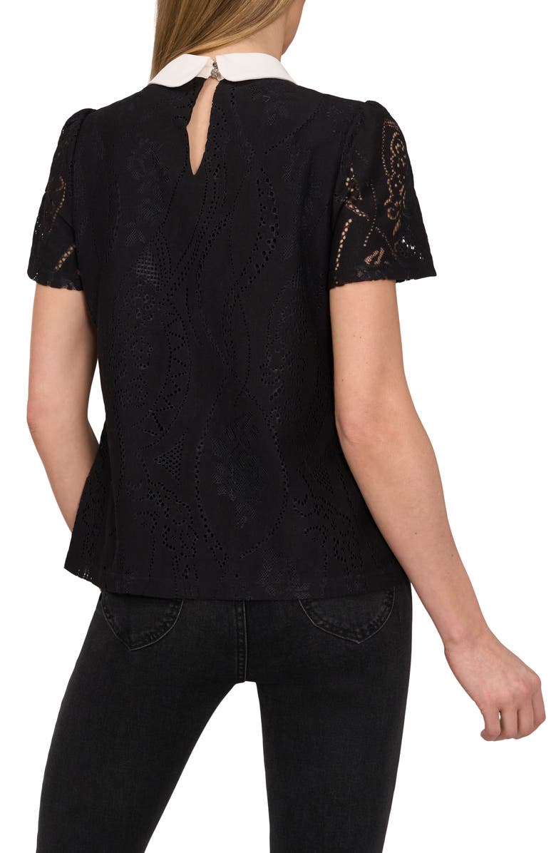 CeCe Bow Lace Top, Alternate, color, 