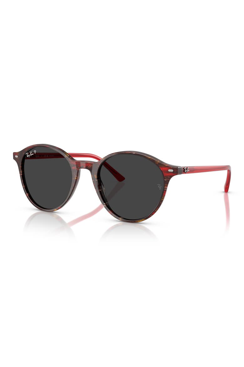 Bernard 53mm Polarized Phantos Sunglasses, Alternate, color, TRANSPARENT SHADE FANTAS
