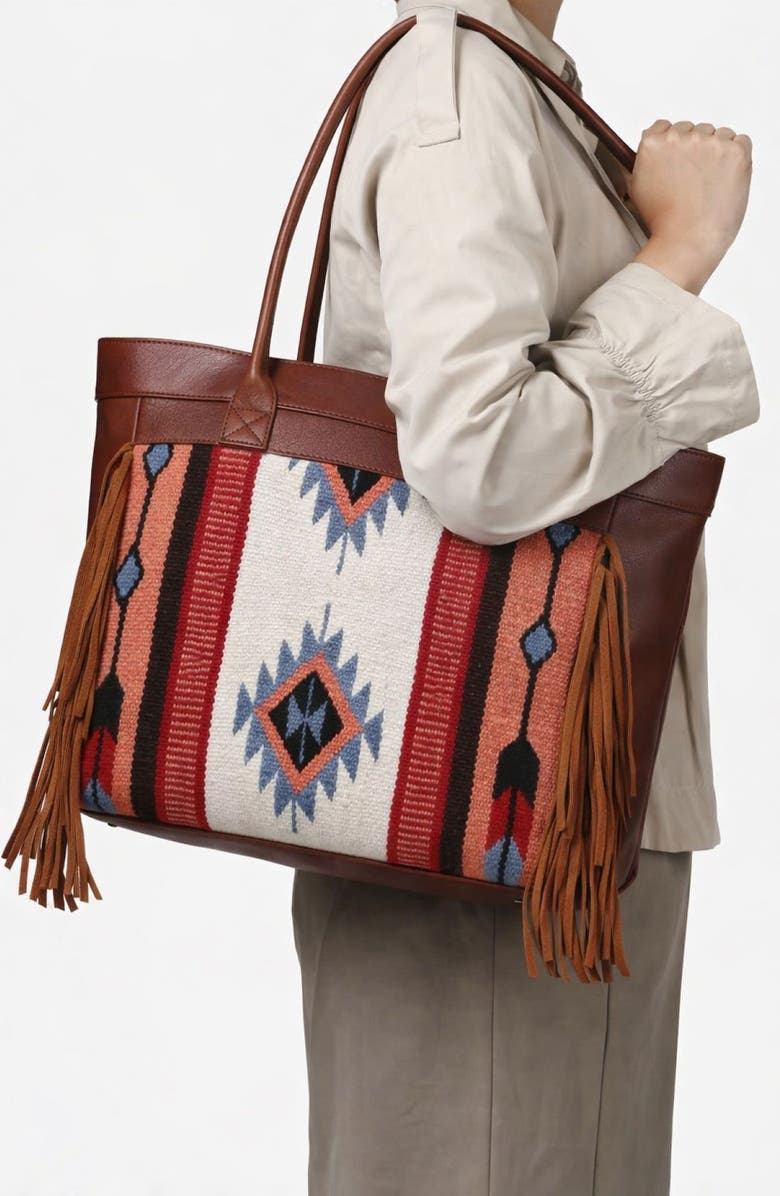 Ecotorie Jackson Tote Bag, Alternate, color, Cognac
