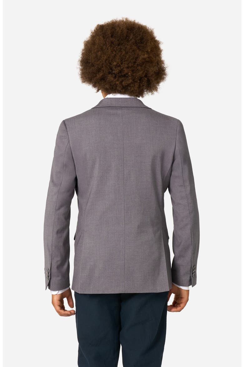 x Batman Kids' Daily Slim Fit Grey Stretch Sport Coat, Alternate, color, GREY