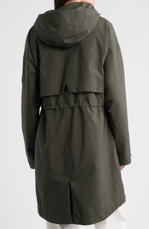 Lole Piper 2.0 Hooded Water Repellent Raincoat In Green