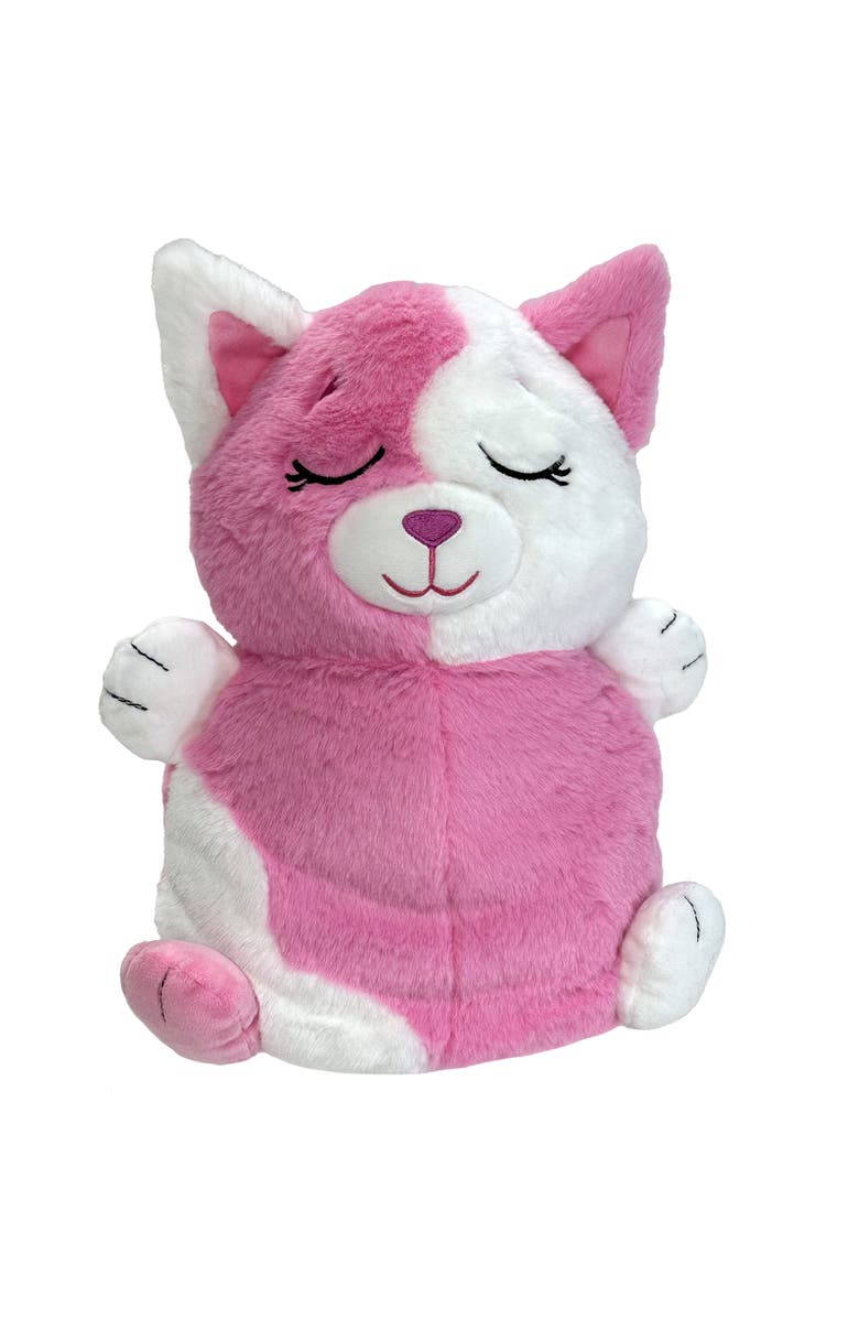 FlipaZoo Upside Down Inside Out Pink Cat, Rainbow Unicorn, 2 In 1 Animal Plush, Alternate, color, Multicolored
