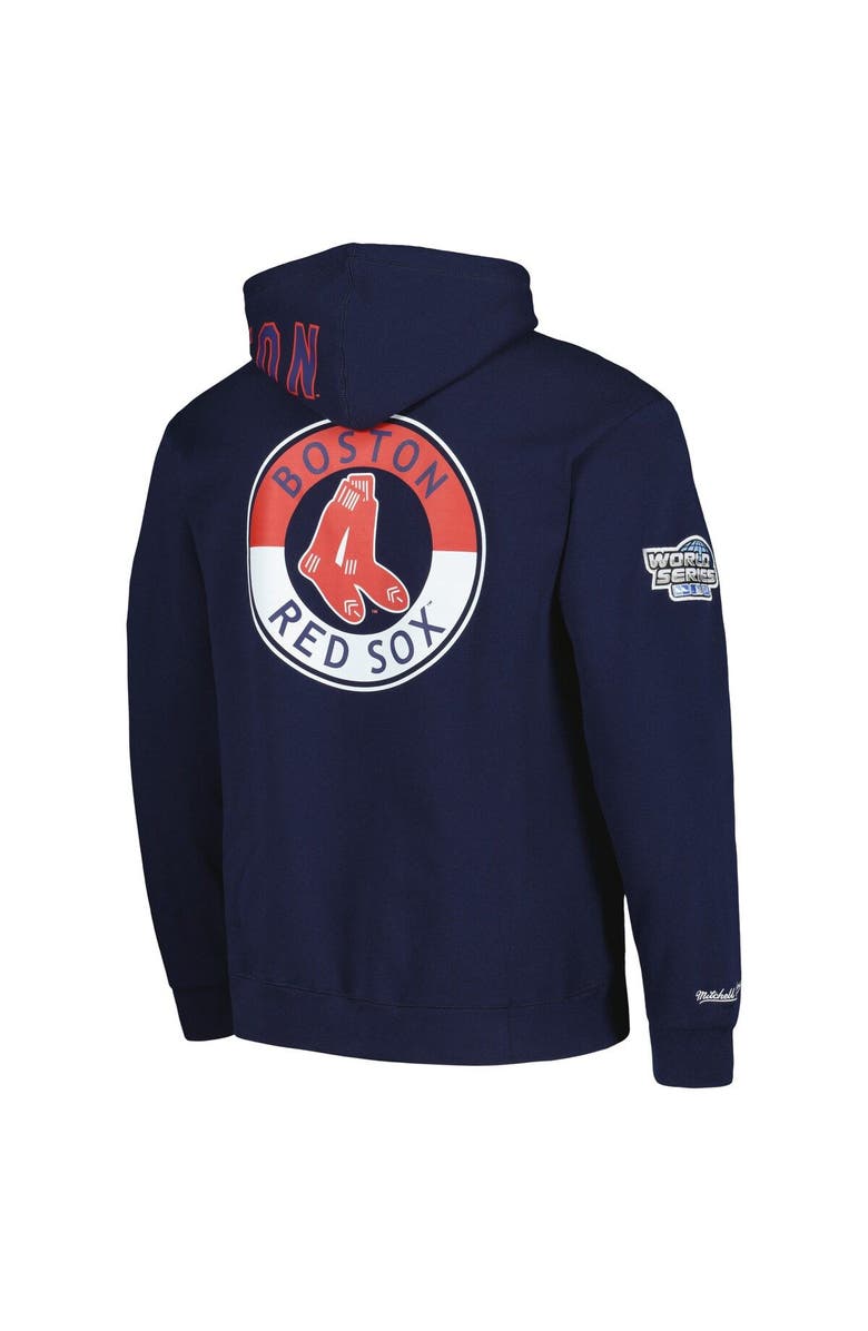 Mitchell & Ness Men's Mitchell & Ness Navy Boston Red Sox City Collection Pullover Hoodie, Alternate, color, Navy