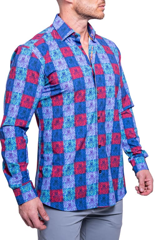 Maceoo Fibonacci Resistance Contemporary Fit Button-up Shirt