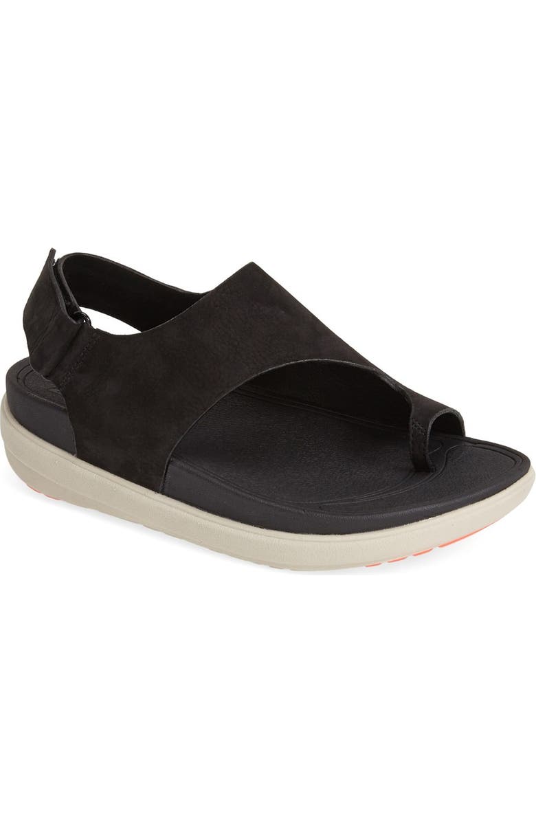 FitFlop 'Loosh' Nubuck Toe Loop Sandal, Main, color,