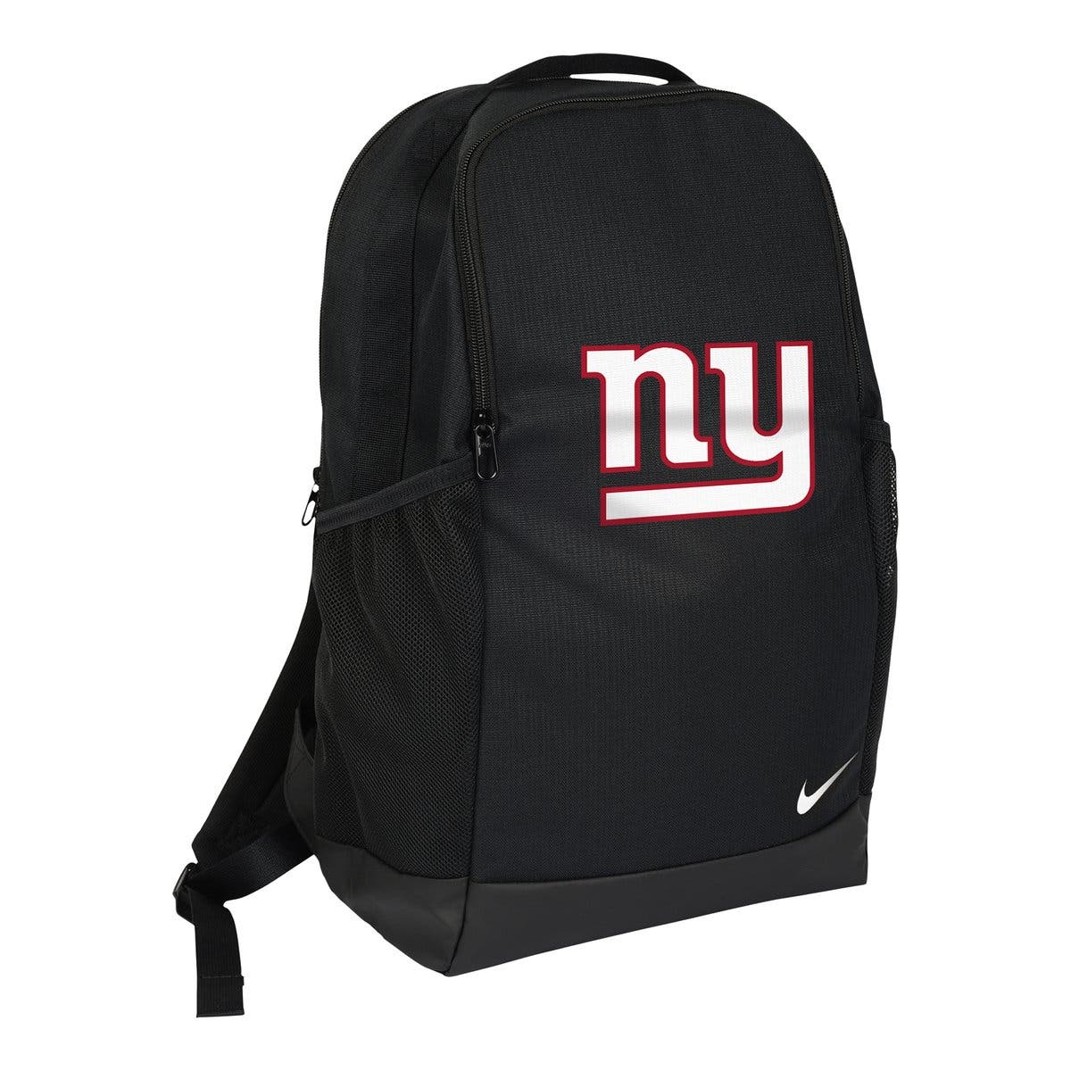 New York Giants Primary Logo Backpack, Main, color, Black