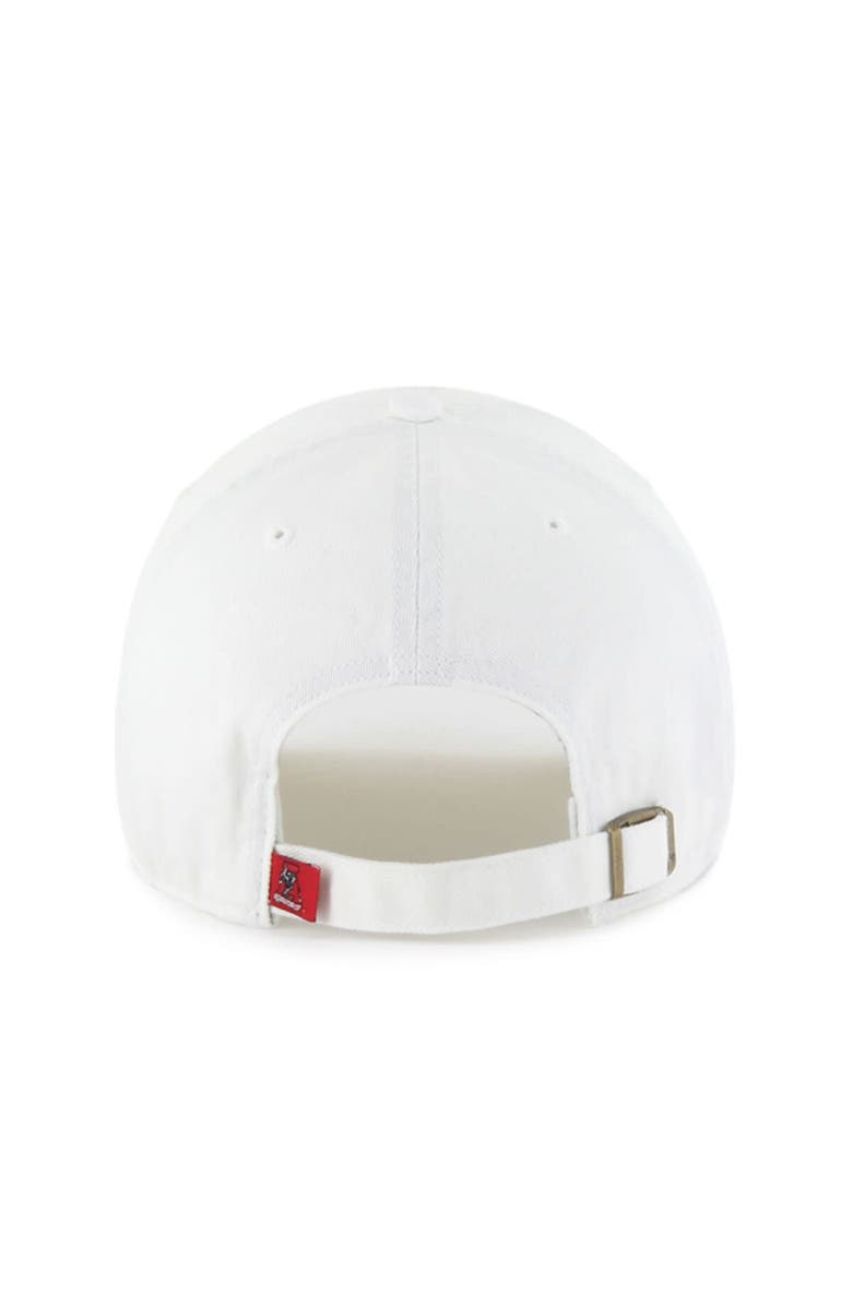 '47 Men's '47 White Alabama Crimson Tide Vault Clean Up Adjustable Hat, Alternate, color,