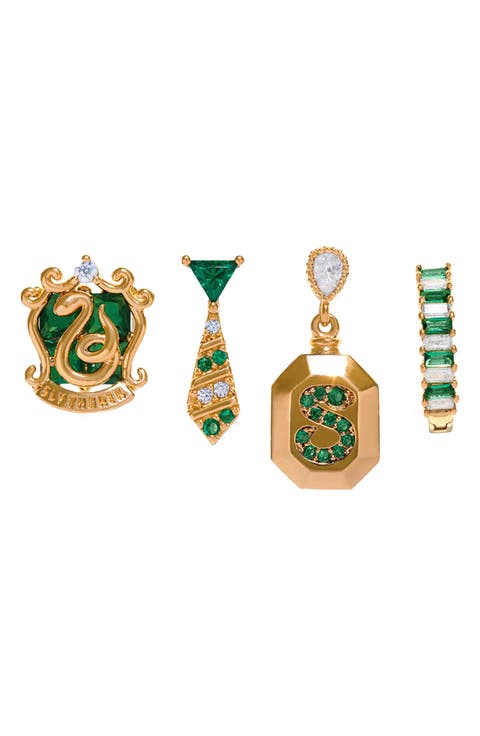 x Harry Potter Set of 4 Assorted Single Stud Earrings