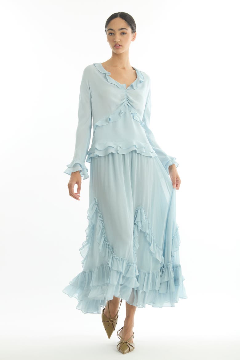 Elma Skirt, Alternate, color, Cloud Blue