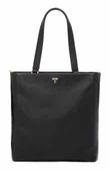 Voyageur Vail North/South Leather Tote