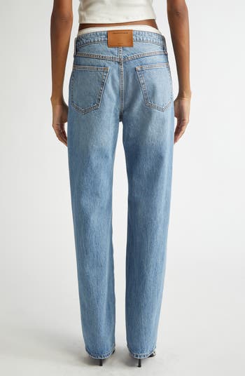 【ALEXANDER WANG】レディース ジーンズ Pointelle Wa Alexander Wang Prestyle Pointelle Waistband Jeans | Nordstrom