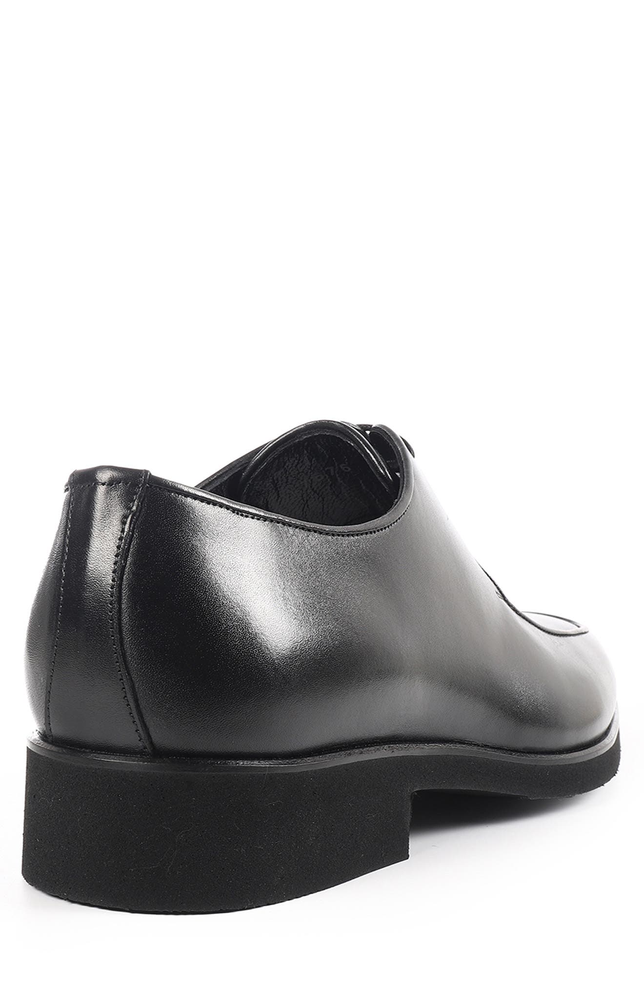 VELLAPAIS Baymont Apron Toe Oxford, Alternate, color, Black
