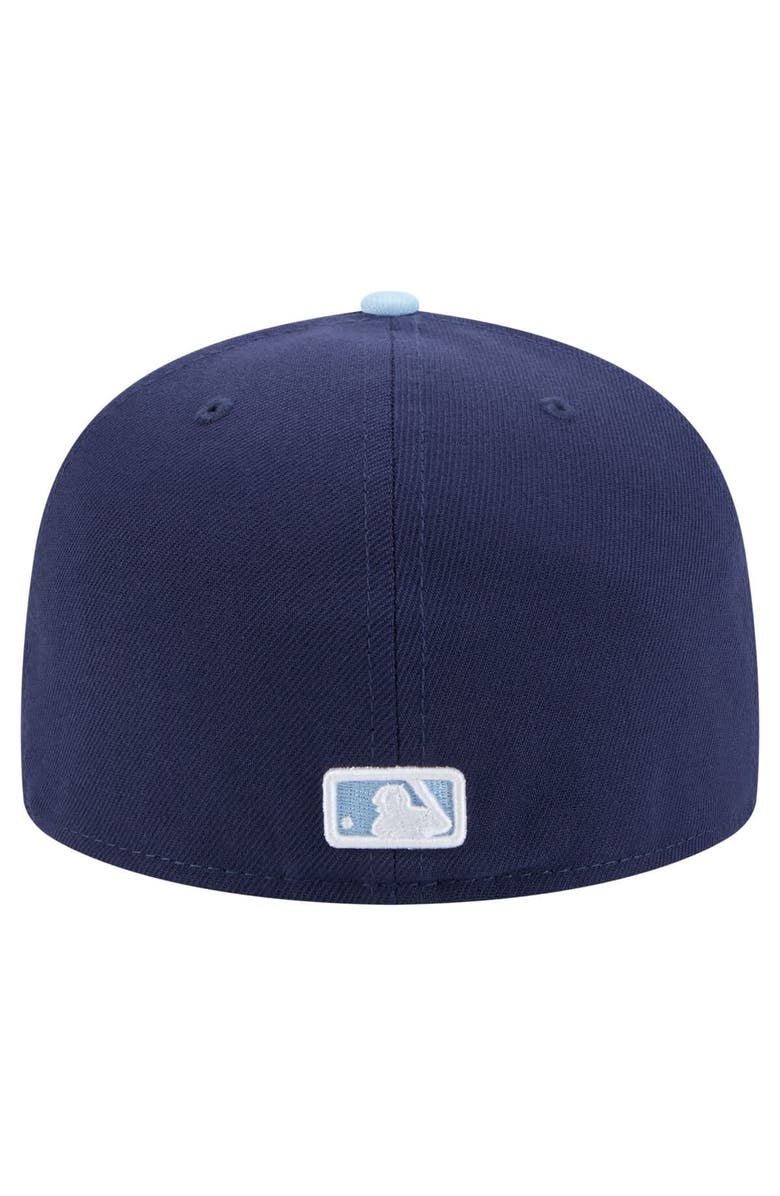 New Era Men's New Era Navy/Light Blue Houston Astros Color Pack 2-Tone 59FIFTY Fitted Hat, Alternate, color, 