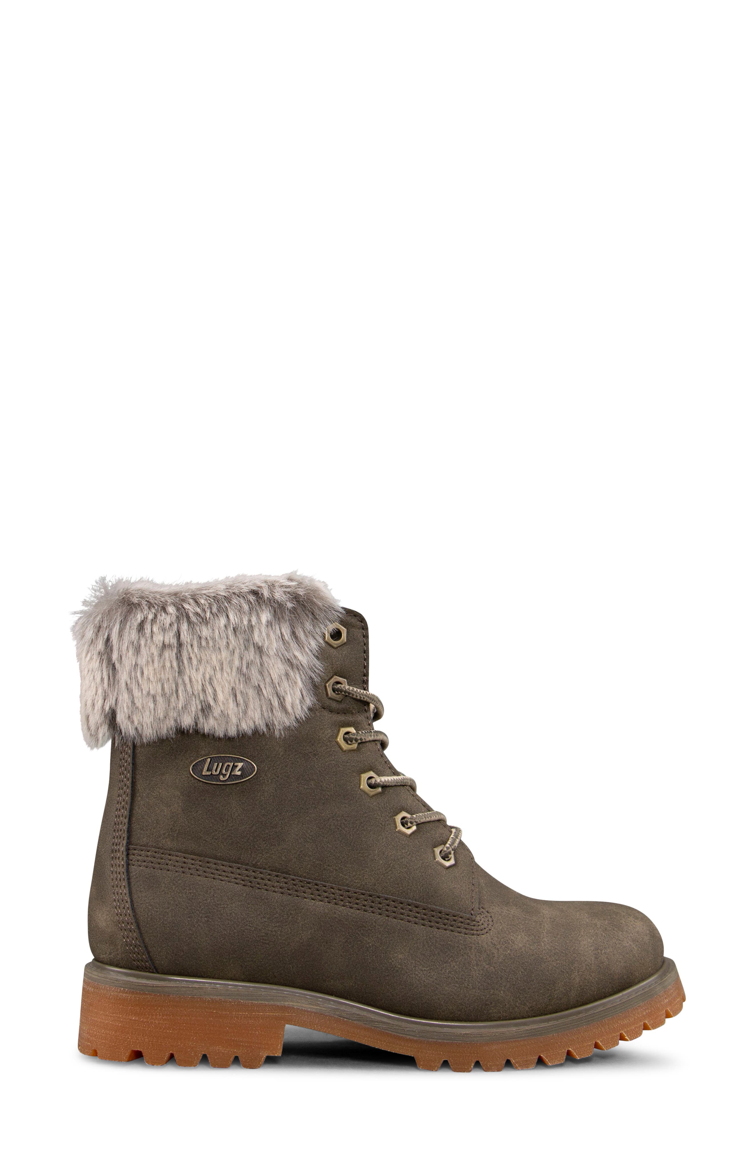Convoy Faux Fur Boot, Alternate, color, WARM GREY/GUM