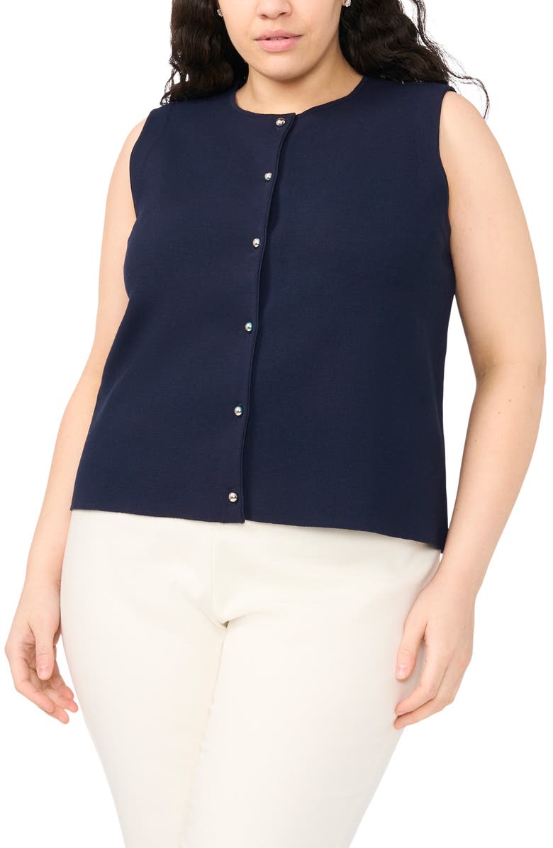 Halogen<sup>®</sup> Knit Vest, Main, color, Baritone Blue