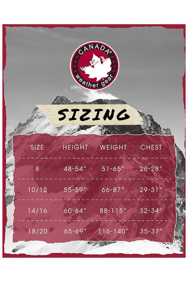 Boys' Heavyweight Winter Ski Jacket, Alternate, color, Oak