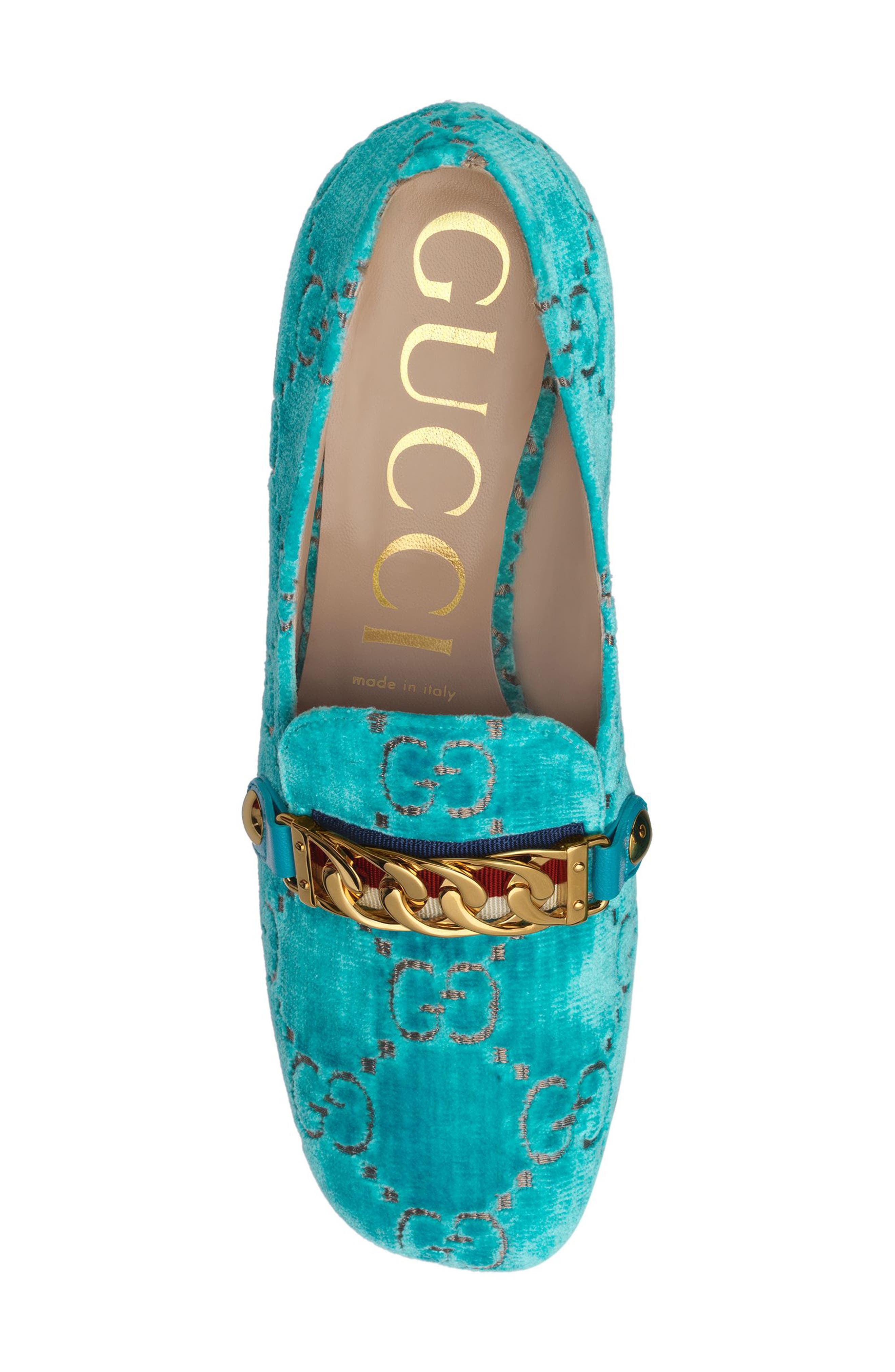 Gucci Sylvie Loafer Pump, Alternate, color, 