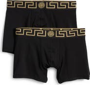 Versace 2-Pack Greca Border Boxers