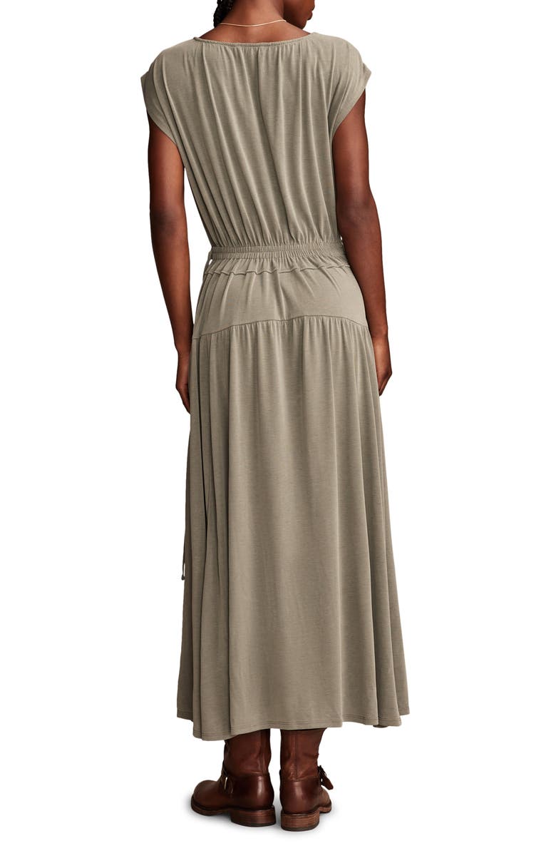 Lucky Brand Sandwash Ruched Midi Dress, Alternate, color, 