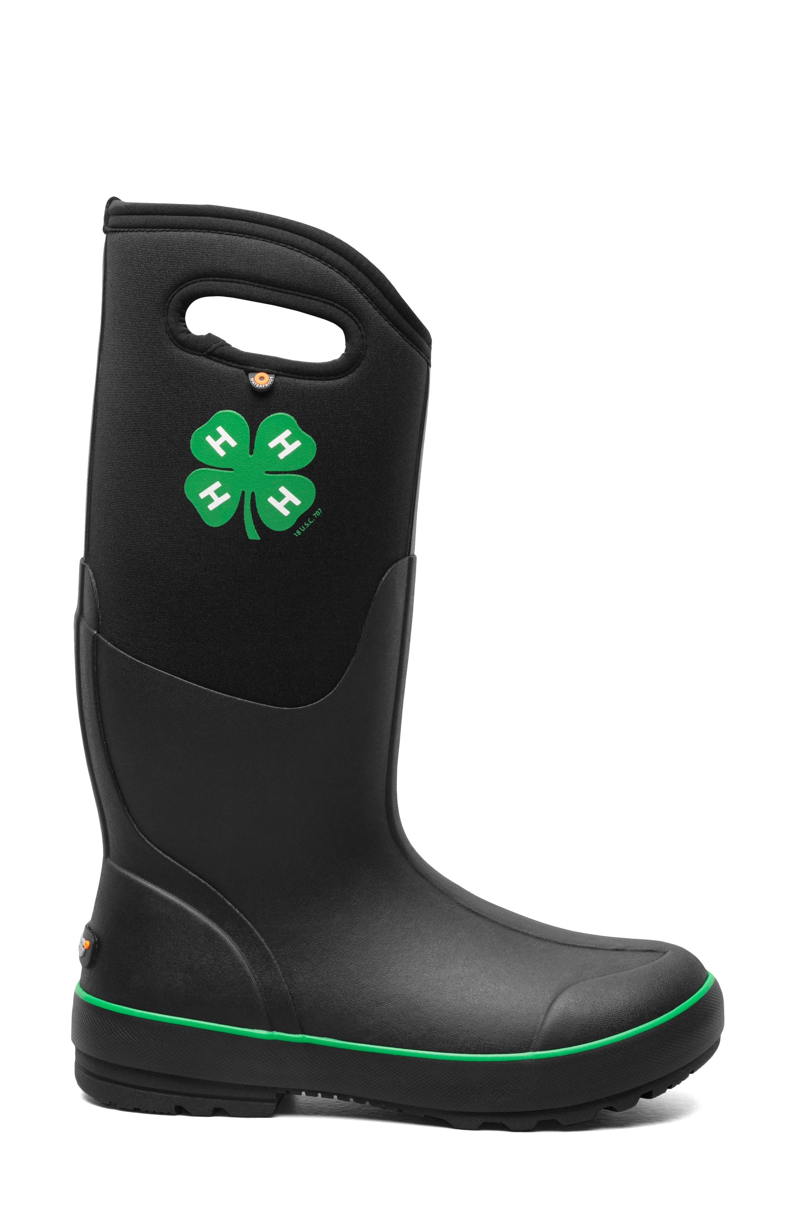 Bogs Classic II 4-H Waterproof Rain Boot, Alternate, color, 