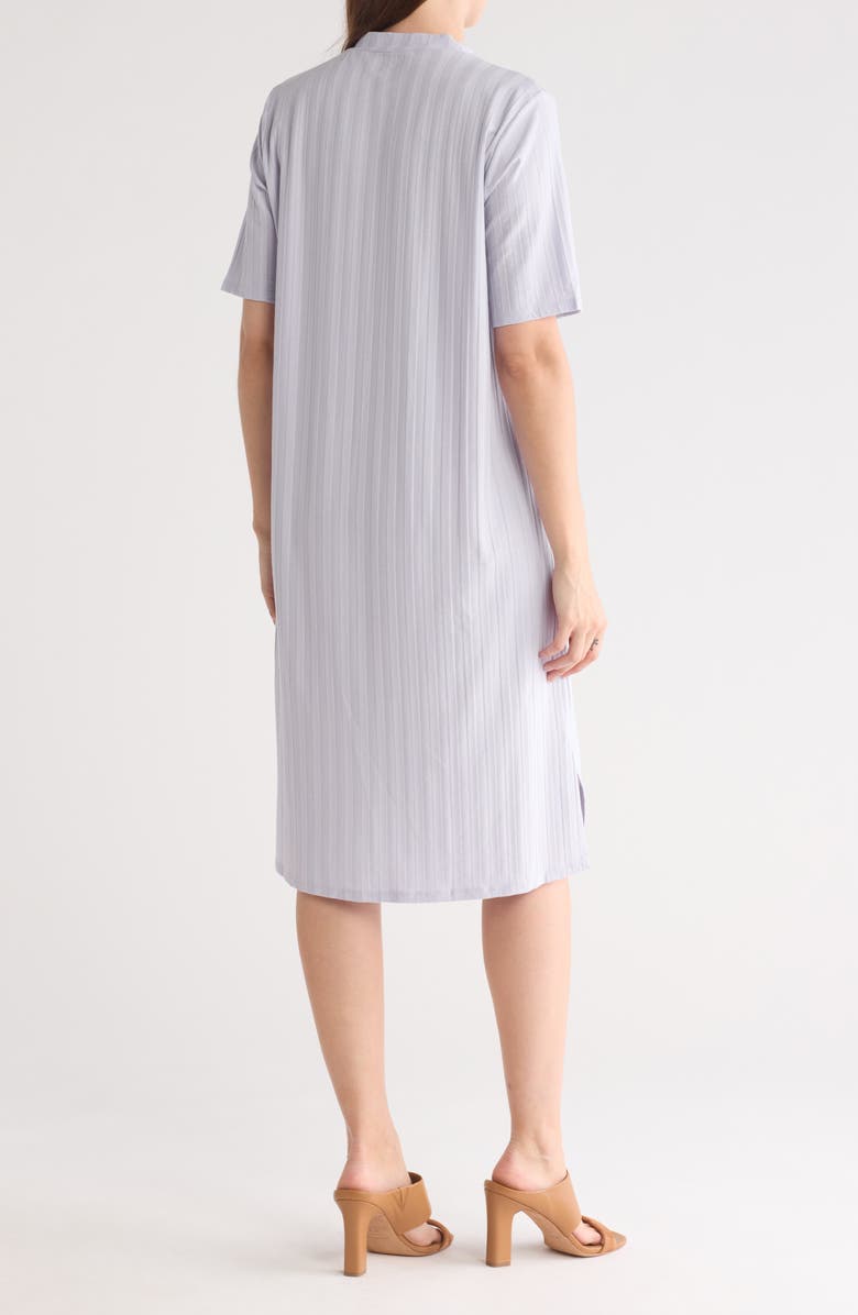 Eileen Fisher Mock Neck Rib Dress, Alternate, color, 