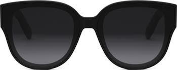DIOR Lady 95.22 R3I 64mm Oversize Round Sunglasses | Nordstrom