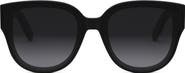DIOR Lady 95.22 R3I 64mm Oversize Round Sunglasses