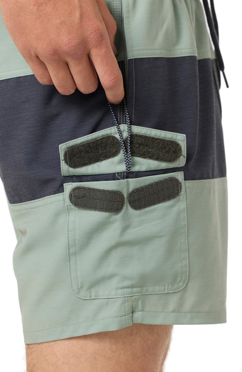 O'Neill OG Midway Volley Swim Trunks, Alternate, color, Seagrass