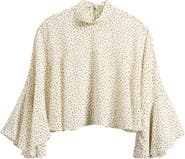 WAYF Reine Polka Dot Swing Top