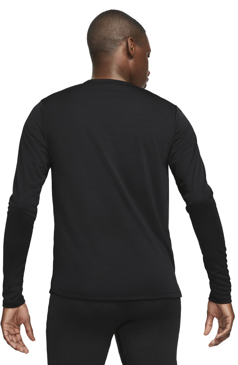 Nike Dri-FIT Miler Long Sleeve Running Shirt, Alternate, color,