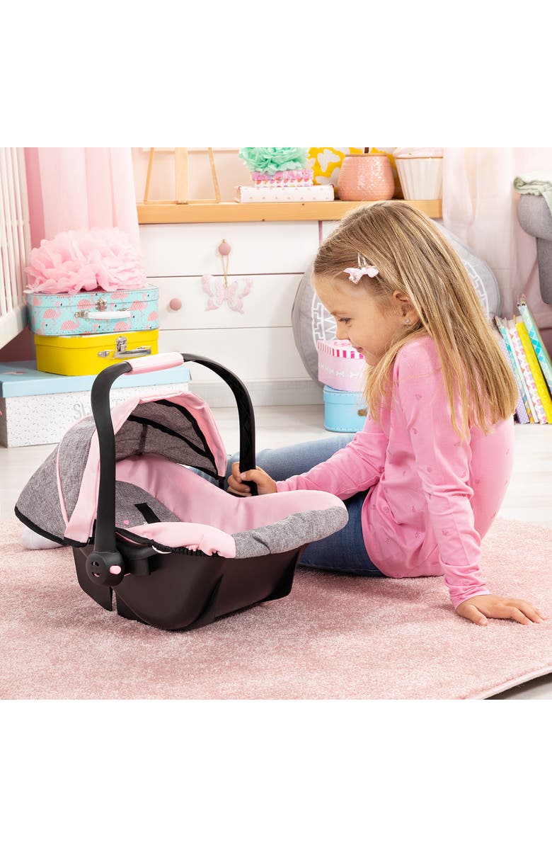 Bayer Design Car Seat for Neo Vario Pram with Cover and Doll Accessories, Alternate, color, Multicolored