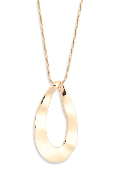 Organic Pendant Necklace