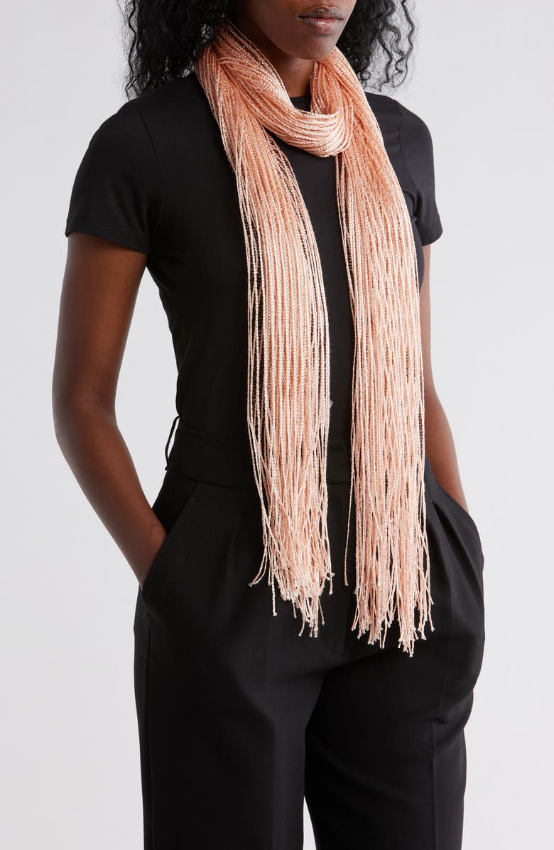 Lurex Net Wrap Scarf