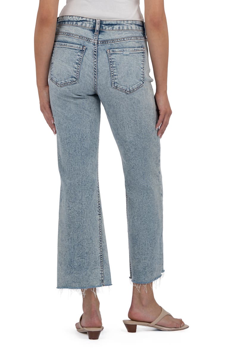 Kelsey High Waist Kick Flare Jeans, Alternate, color, DEVOTION