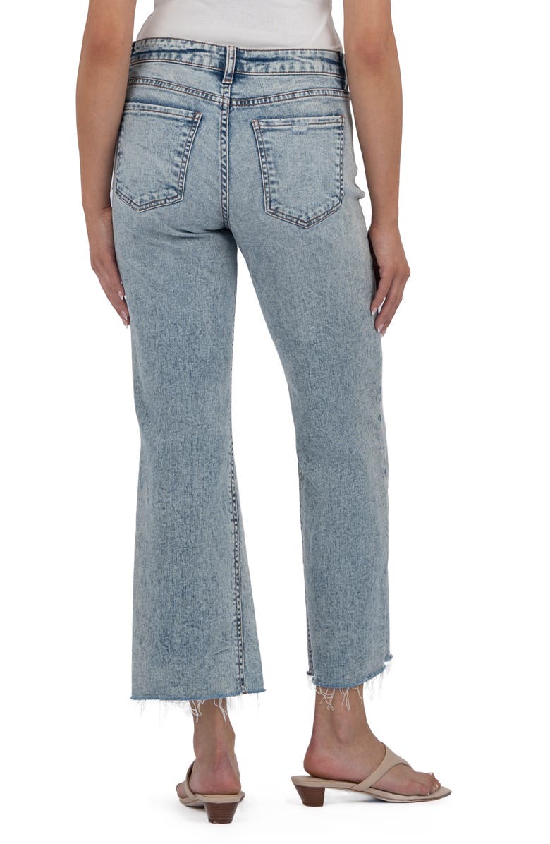 KUT from the Kloth Kelsey High Waist Kick Flare Jeans, Alternate, color, Devotion