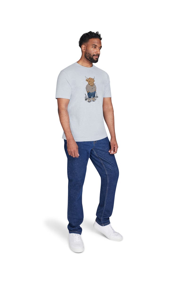 Raging Bull YFC Bully Boy Farmer T-Shirt, Alternate, color, Grey Marl