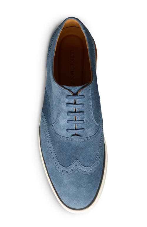 Allen Edmonds Carson Hybrid Wingtip Oxford In Denim