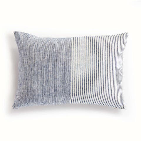 Otis Pinstripe Lumbar Pillow
