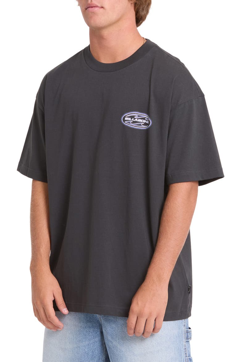 Bad Dog Graphic Tee, Alternate, color, WASHED BLACK