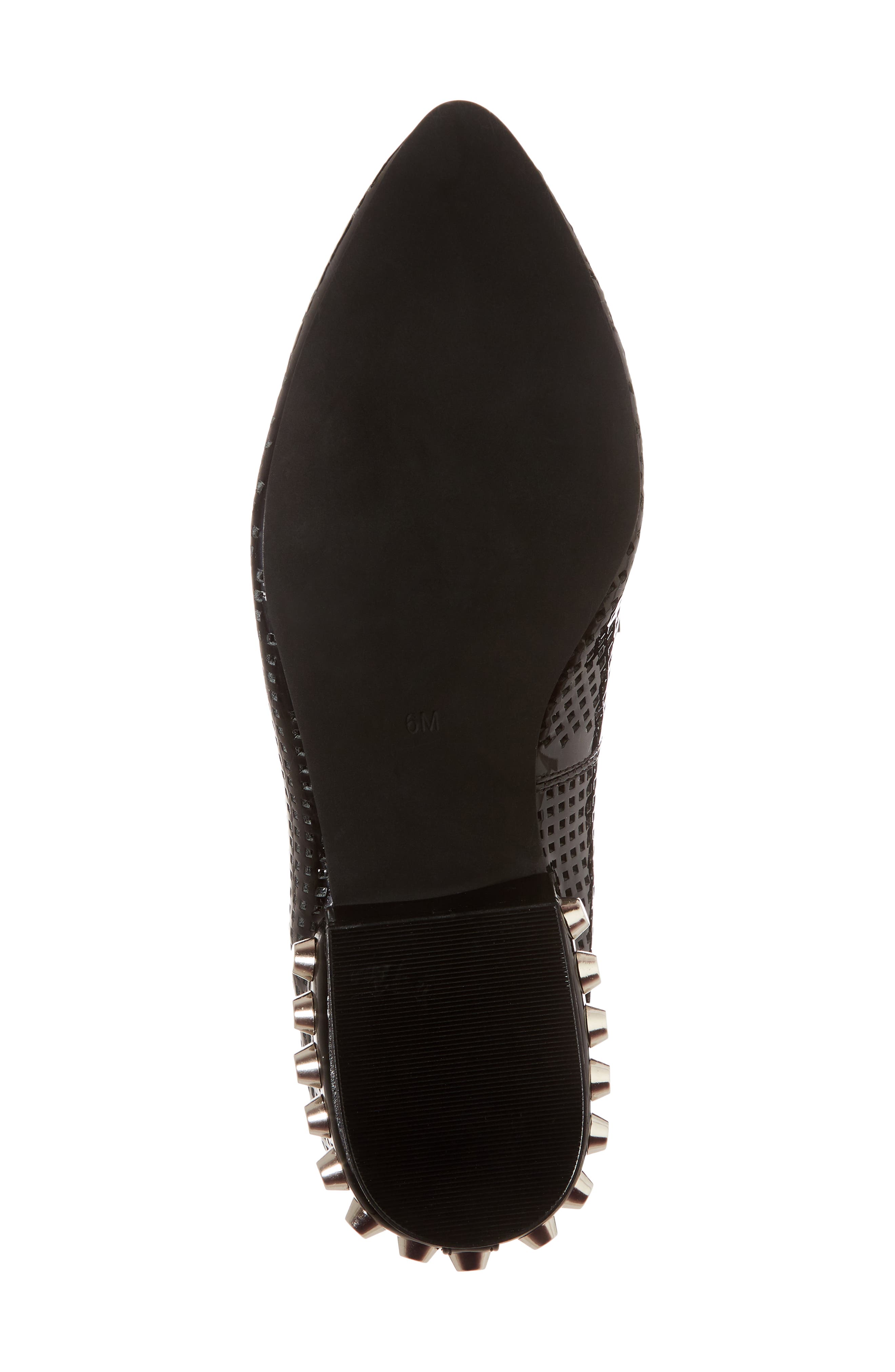 Barnett Loafer, Alternate, color, BLACK/ SILVER PATENT LEATHER