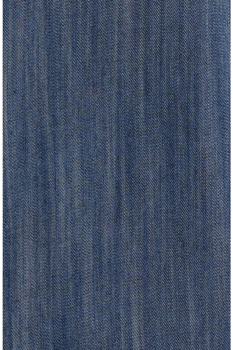 Featherweight Denim Button-Up Shirt, Alternate, color, DARK WASH 1