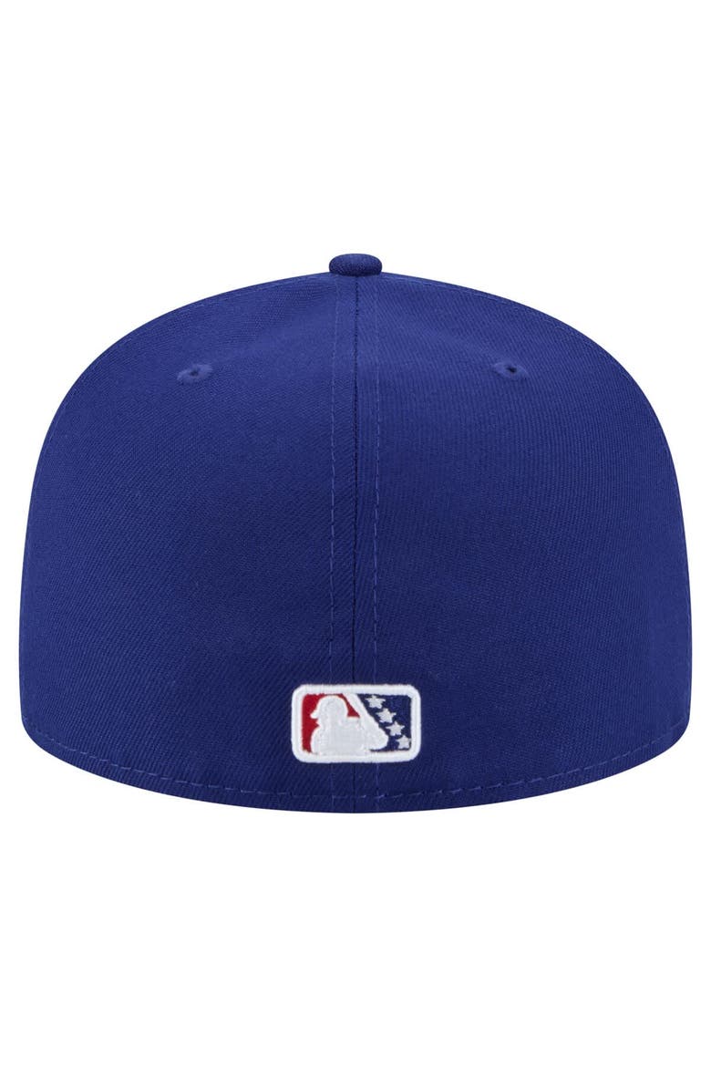 Men's New Era  Navy Amarillo Sod Poodles Authentic Collection 59FIFTY Fitted Hat, Alternate, color, Navy