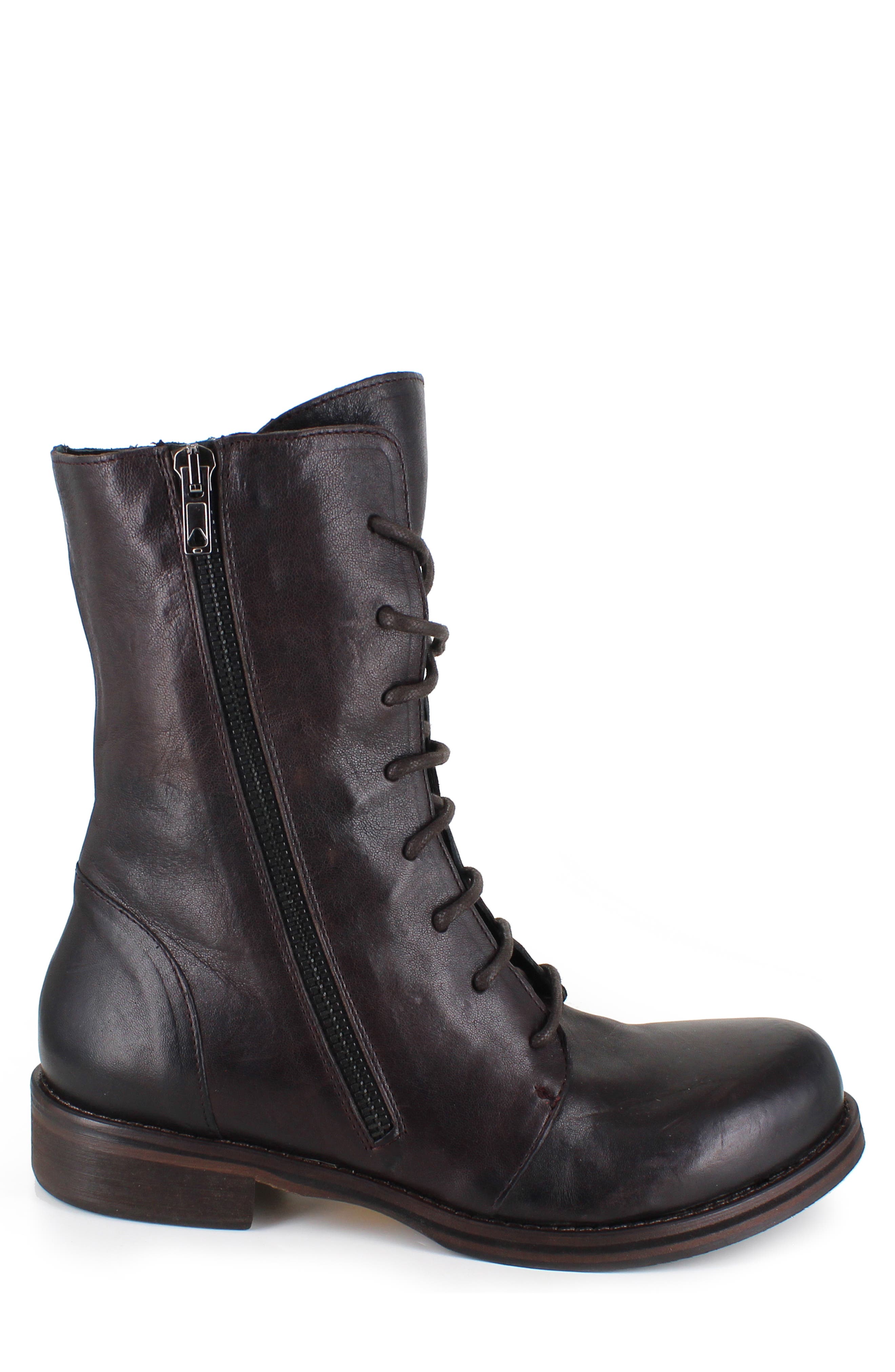 ZIGI Zander Bootie, Alternate, color, Brown Leather