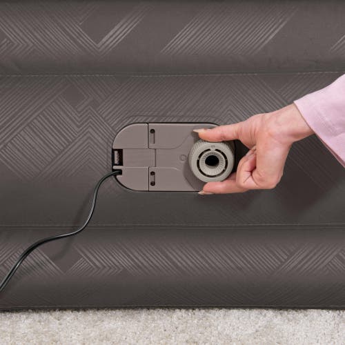 Bestway Guard 18" Twin Air Mattress In Gray