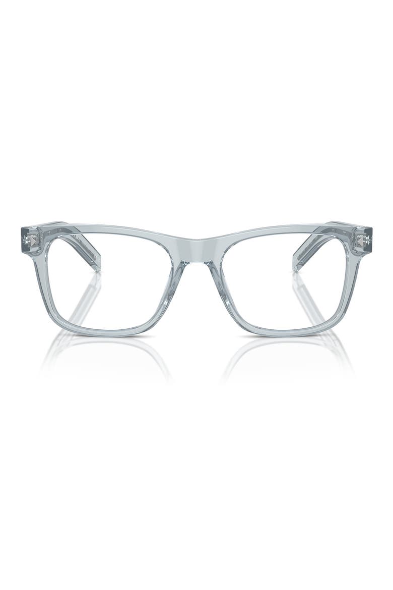 52mm Pillow Optical Glasses, Main, color, BLUE