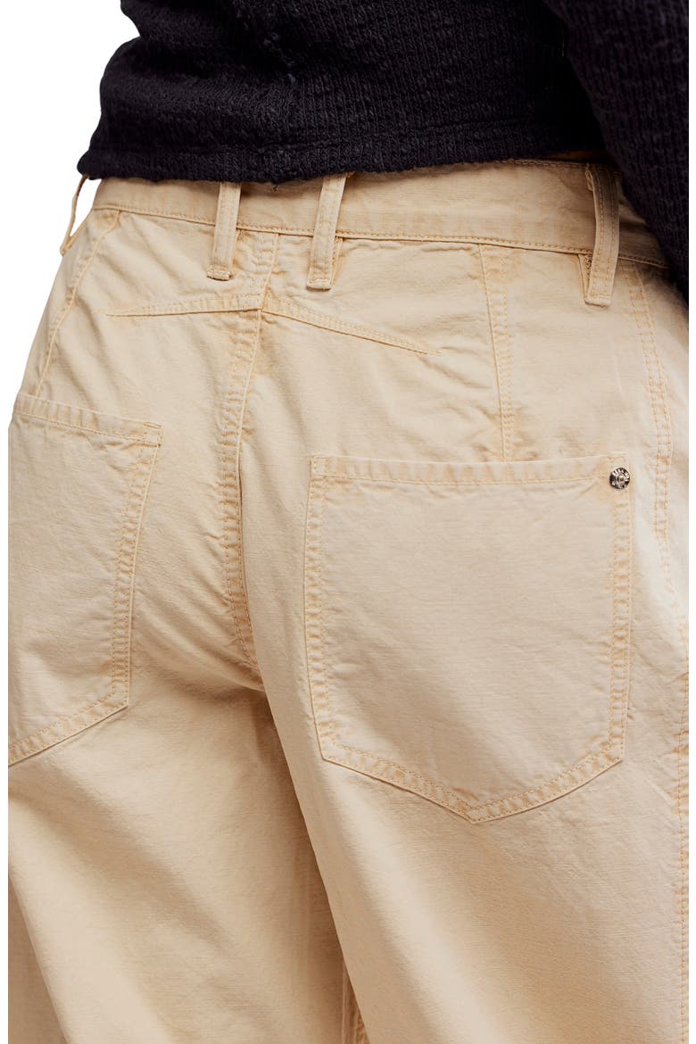 Good Luck Barrel Leg Pants, Alternate, color, BLEACHED OUT