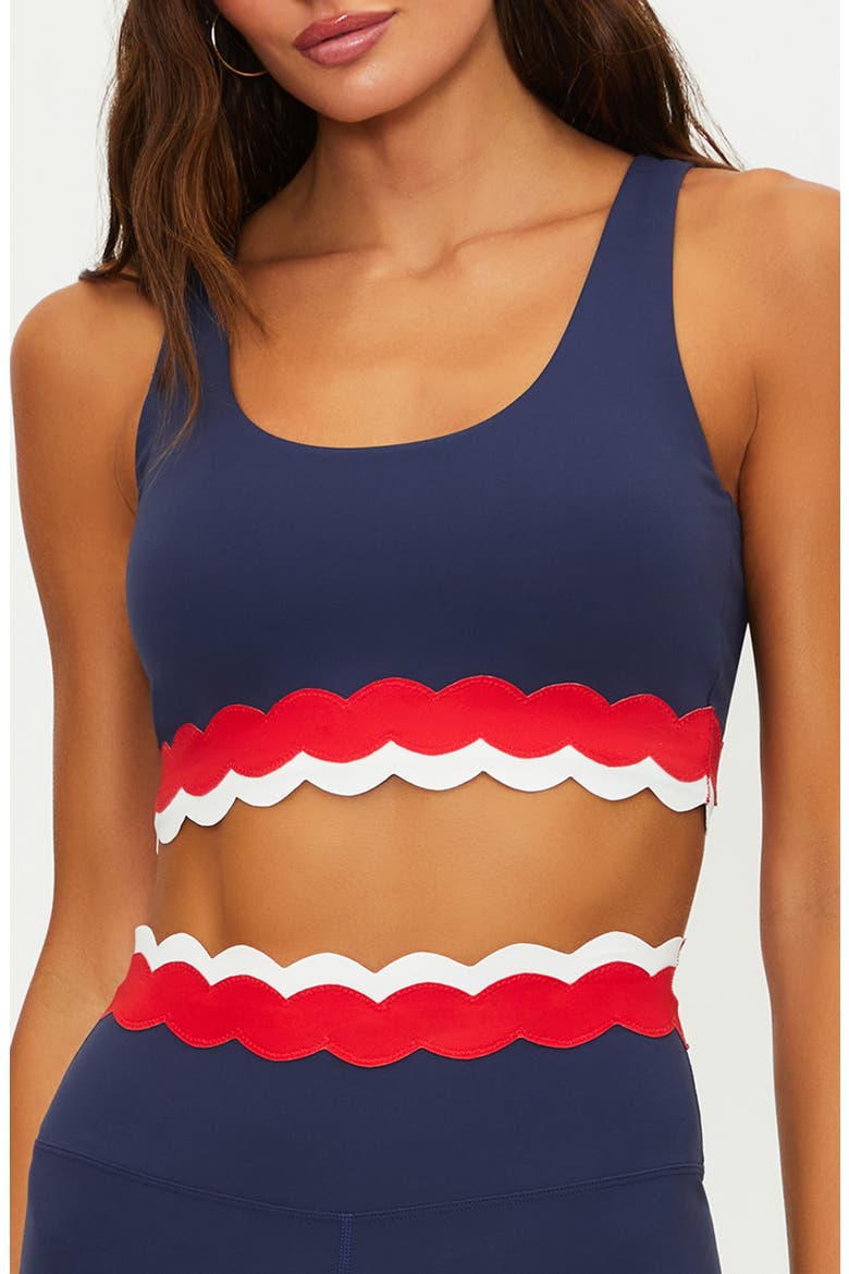 Marin Scallop Colorblock Bikini Top, Main, color, TWILIGHT FIREWORK COLORBLOCK