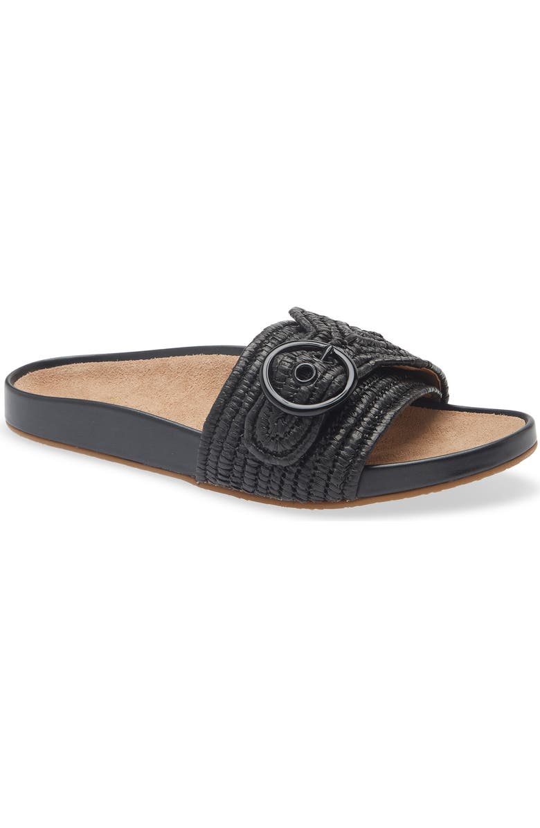 Kate Spade New York michelle slide sandal, Main, color, Black